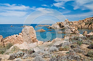 Li Cossi beach Costa Paradiso Sardinia island Italy