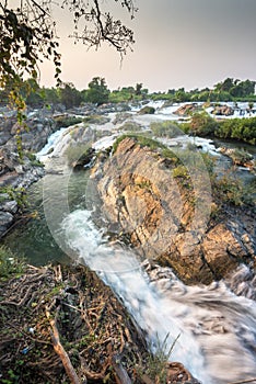Li Phi Somphamit Waterfalls-Don Khon island,Si Phan Don,Southern Laos