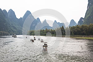 Li-River or Li Jiang, China photo