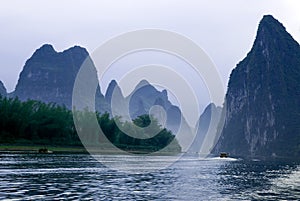 Li river near Yangshuo