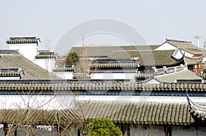 Li Yuan garden houses roof