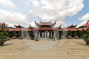 Lian Shan Shuang Lin Monastery Courtyard