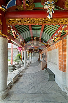 Lian Shan Shuang Lin Monastery Walkway