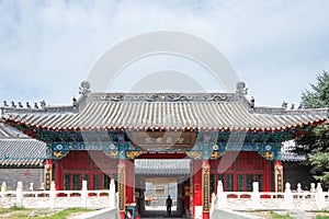 Taiqing Palace. a famous historic site in Shenyang, Liaoning, China.