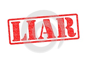 LIAR Rubber Stamp