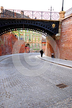 Liar's bridge in Sibiu Romania