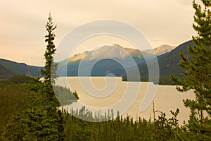 The liard river in the yukon territories