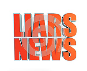 Liars news, fake news photo