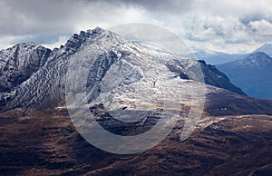 Liathach, Torridon mountains in the Scottish Highlands