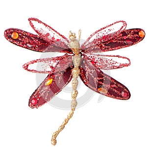 Libellule Christmas tree ornament