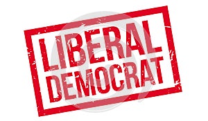 Liberal Democrat rubber stamp photo