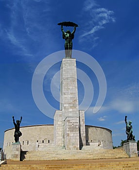 Liberation statue photo