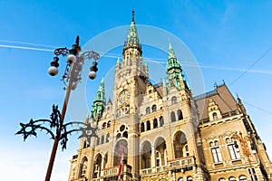 Liberec Town Hall in the Czech Republic photo