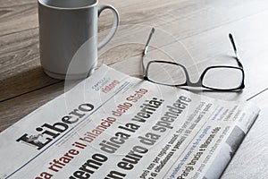 Libero Italian newspaper