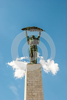 Libert Statue on Gellert Hill