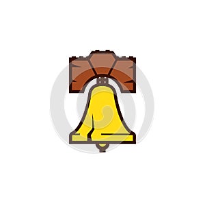 Liberty bell icon