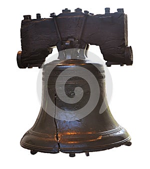Liberty Bell isolated