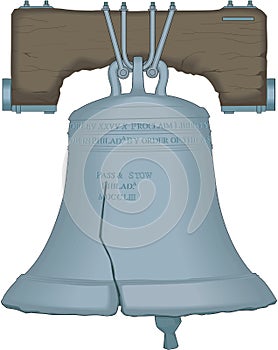 Liberty Bell Vector Illustration