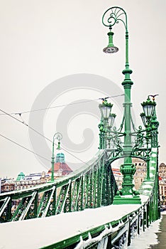 Liberty bridge, Budapest