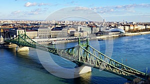 The Liberty Bridge Budapest, Hungary