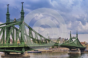 Liberty Bridge Budapest over the Danube