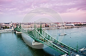 Liberty Bridge in Budapest