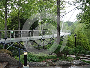 Liberty Bridge in Greenville, South Carolina