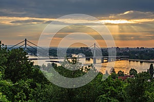 Bridge over the Danube