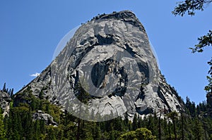 Liberty Cap from John Muir Trail, Yosemite, California, USA