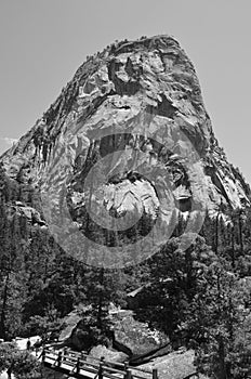 Liberty Cap from John Muir Trail, Yosemite, California, USA