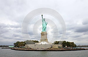 Liberty Island in New York photo