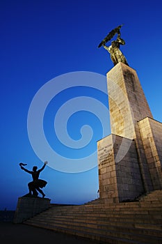 The Liberty Monument in Budapest