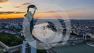 Liberty Statue in Budapest