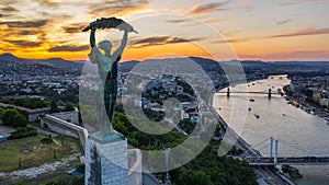 Liberty Statue in Budapest