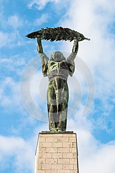 Liberty Statue in Budapest, Hungary