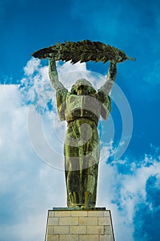 Liberty Statue (Freedom Statue) of Budapest, Hungary