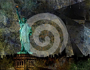Liberty Statue Manhattan