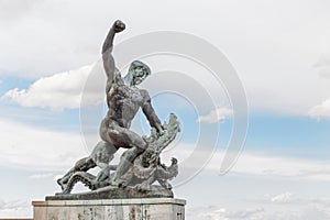 Liberty Statue monument at Gellert Hill