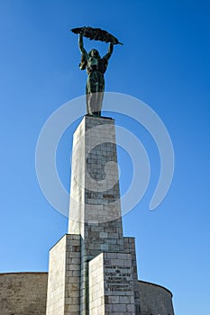 Liberty statue near the citadel on Gellert Hill