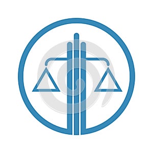 Libra logo icon design