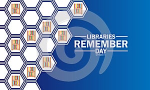 Libraries Remember Day, background