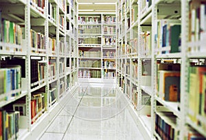 Library Aisle