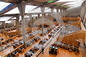 Library of Alexandria in Alexandria, Egypt
