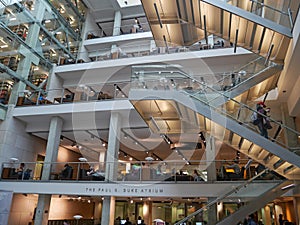 Library atrium