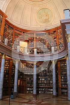 Library in The Benedictine Pannonhalma Archabbey photo