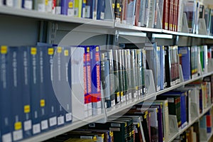 Library books