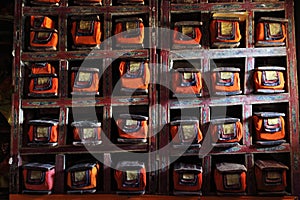 Library in Buddhist monastery