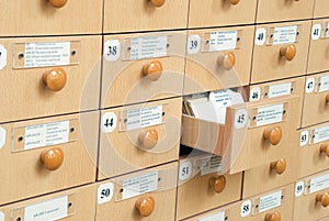 Library Card Catalog