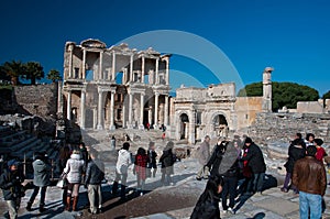 Library of Celsus in Ephesus, Turkey