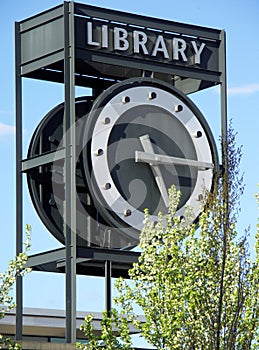 Library Clock Tower